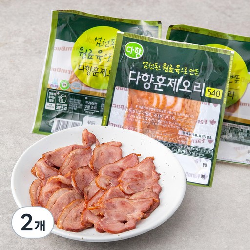 다향오리 엄선된 원료육으로 만든 다향훈제오리