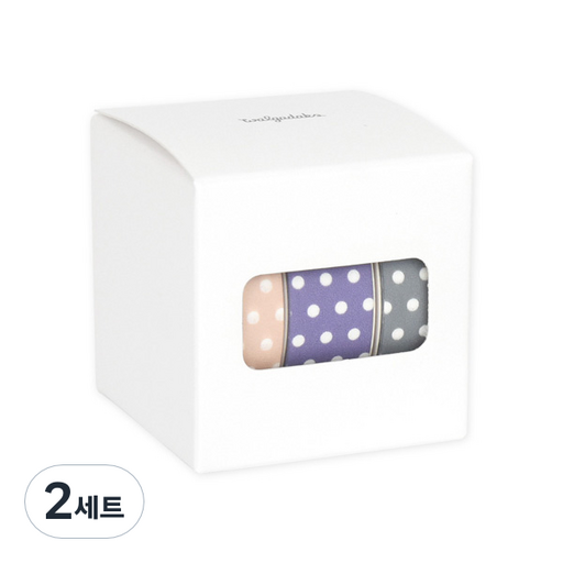 모노라이크 아르떼 도트 마스킹테이프 3종 세트 Heimish 15mm x 10m