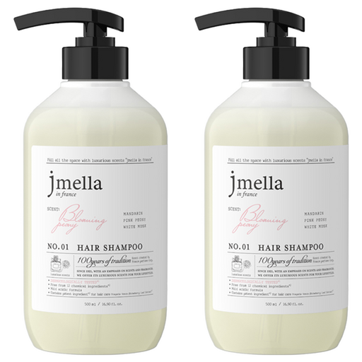 jmella 法式漫舞香水洗髮精 Blooming Peony, 500ml, 2瓶