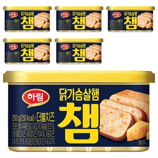 하림 챔 더블치즈 닭가슴살햄