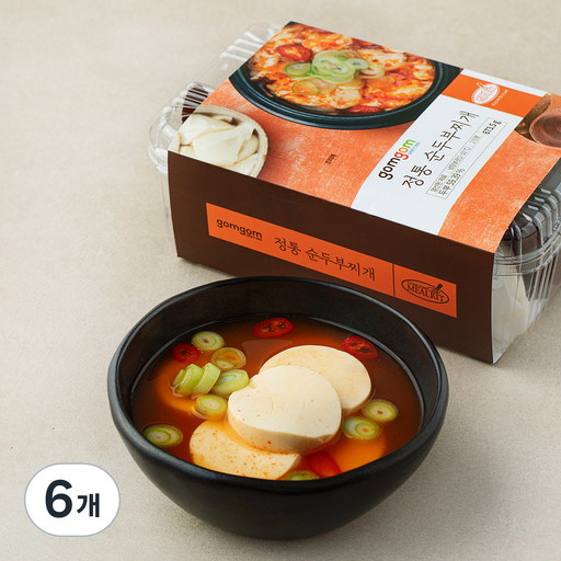 곰곰 정통 순두부찌개