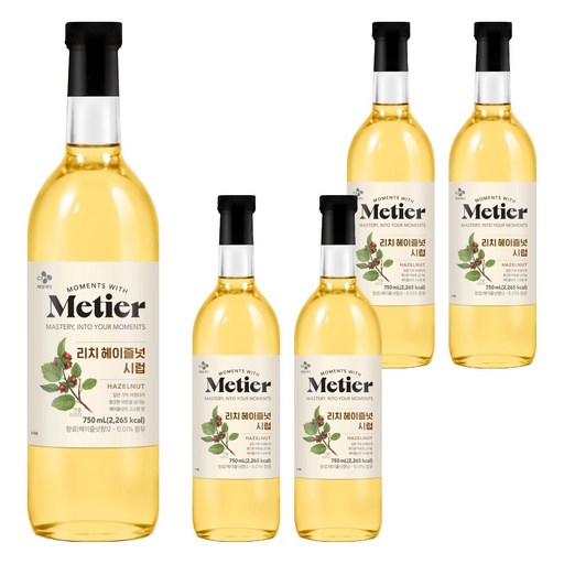 메티에 리치헤이즐넛 시럽