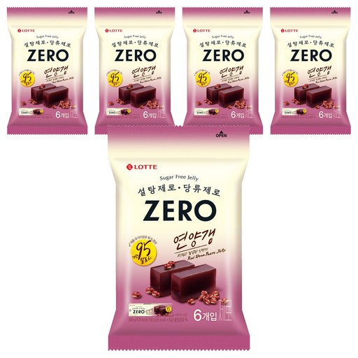 롯데제로 연양갱 50g x 6p