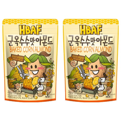 바프 군옥수수맛 아몬드