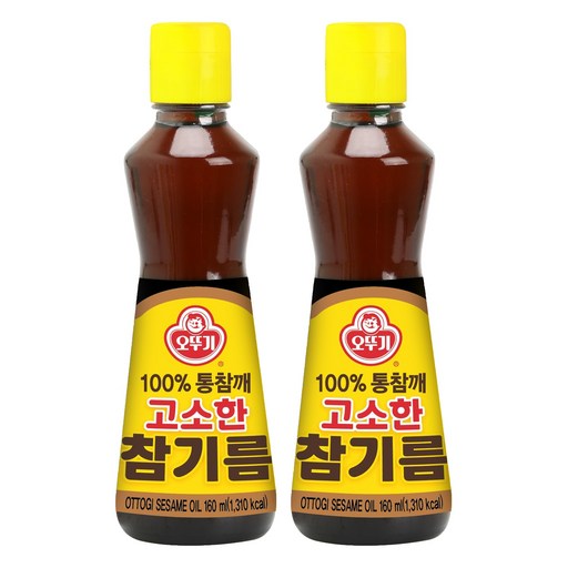 오뚜기 고소한 참기름 병