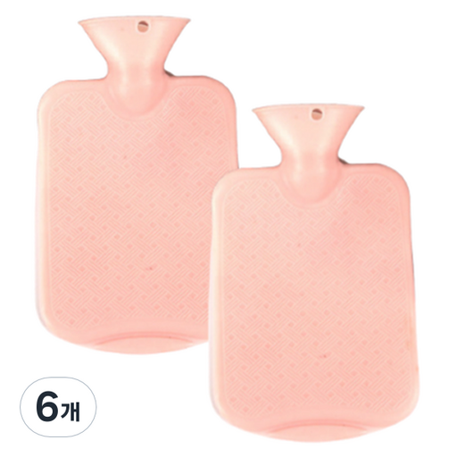 스타리움 PVC 찜질 보온물주머니 핑크 2L