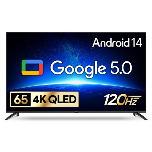 CHIQ 4K QLED HDR10 DLG 돌비 AI 스마트 TV