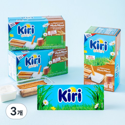 끼리 크림치즈 딥 앤 크런치 통밀