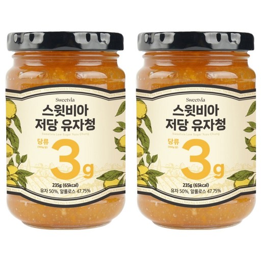 스윗비아 저당 유자청