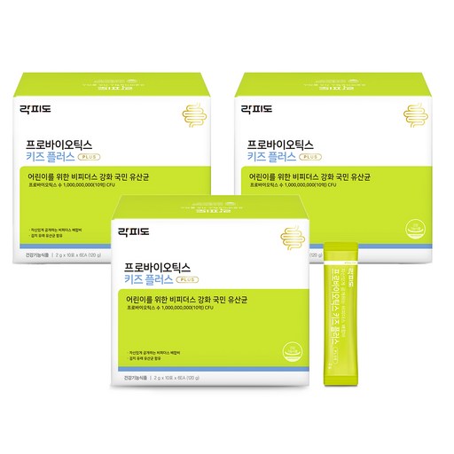 락피도 프로바이오틱스 키즈 플러스 60p
