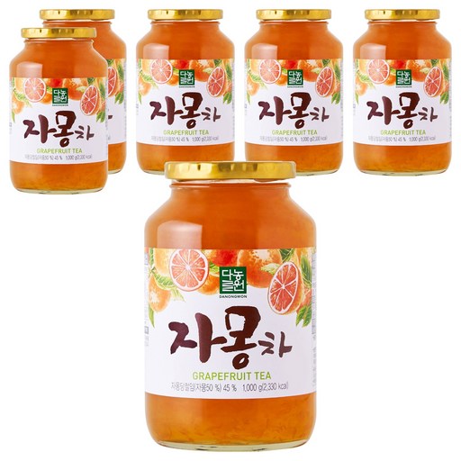 다농원 자몽차