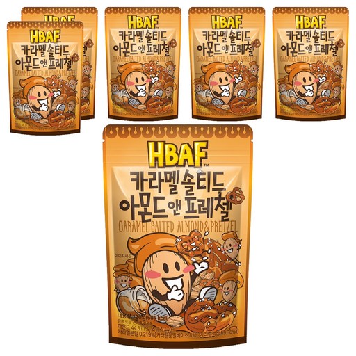 바프 카라멜 솔티드 아몬드 앤 프레첼