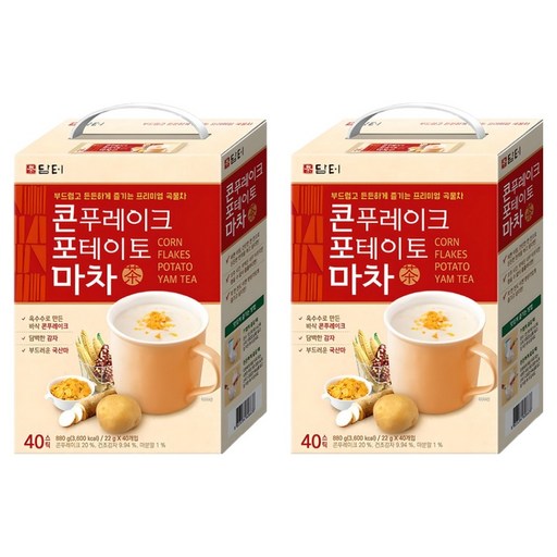 담터 콘푸레이크 포테이토 마차