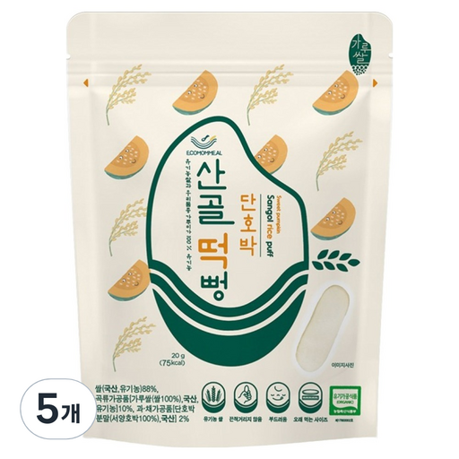 에코맘의산골이유식 산골떡뻥
