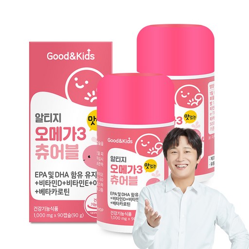 굿앤키즈 알티지 오메가3 츄어블