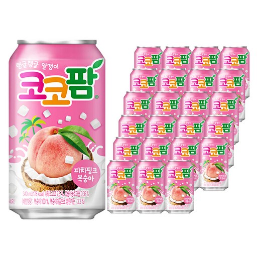 코코팜 피치핑크 복숭아