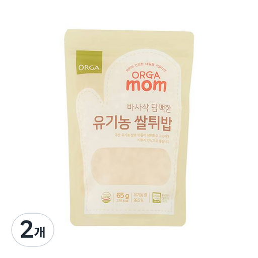 올가홀푸드 유기농 쌀튀밥 65g