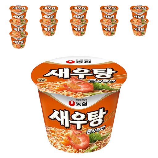 새우탕 큰사발면 115g