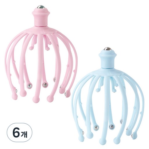 문어 머리 두피 마사지기