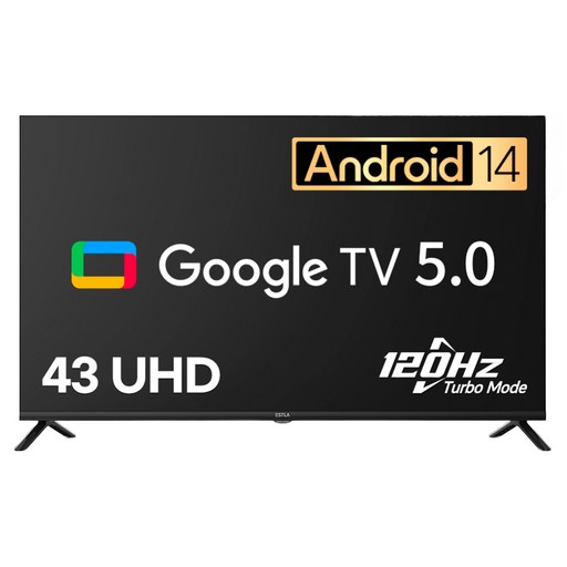 이스트라 4K UHD HDR10 120Hz AI 맥스 구글 5.0 스마트TV