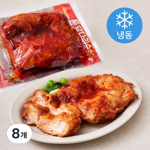 굽네 통닭다리순살 직화오븐구이 매콤갈비맛 (냉동)