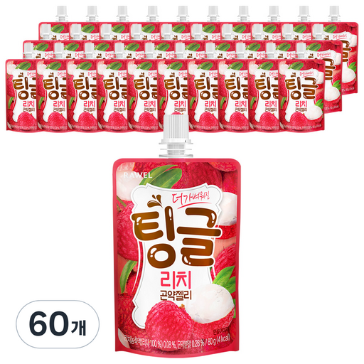 로엘 더 가벼워진 팅글 리치 곤약젤리 1개입