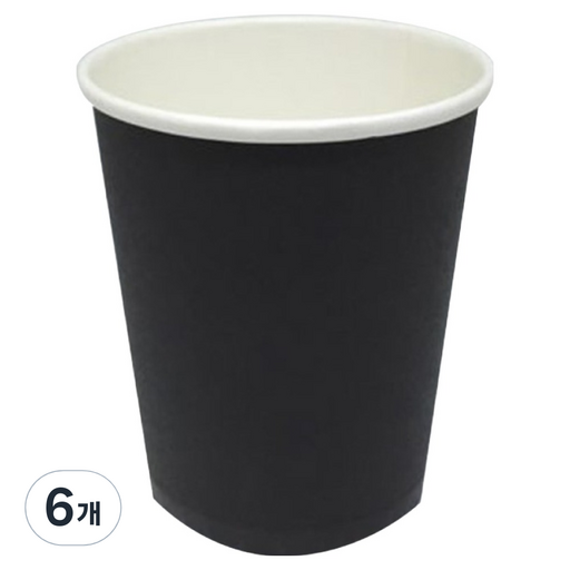 스완 일회용 카페용기 블랙 90mm 440ml