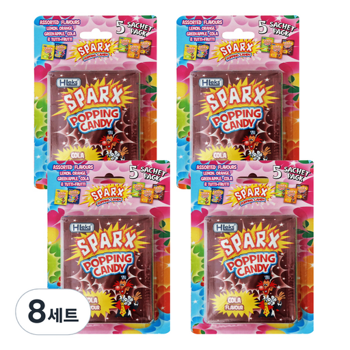스팍스 팝핑캔디 4g x 5종 세트