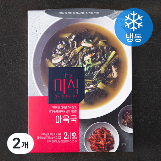 The미식 하림 아욱국 2인분 (냉동)