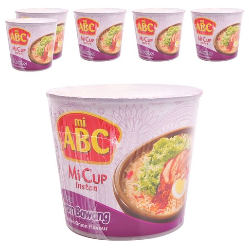 ABC 미 인스턴트 컵 라사 아얌 바왕 60g