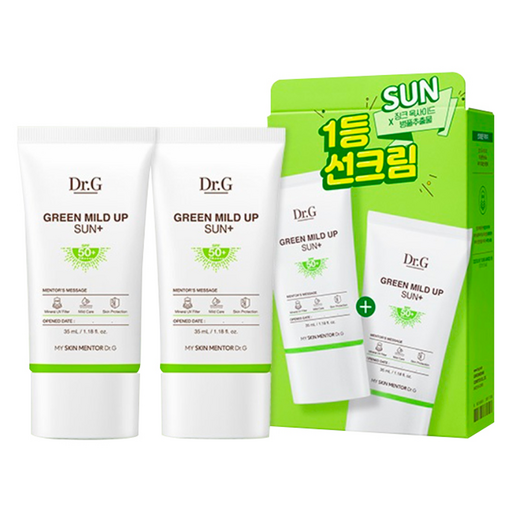 닥터지 그린 마일드 업 선 플러스 SPF50 PA++++ 완벽한 자외선 차단제