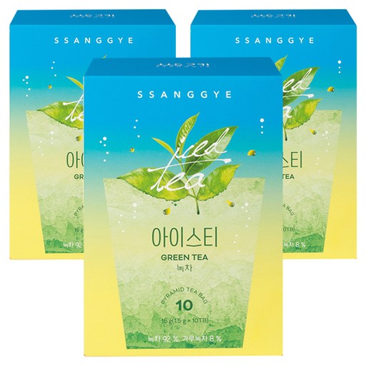 쌍계명차 녹차 아이스티 10p