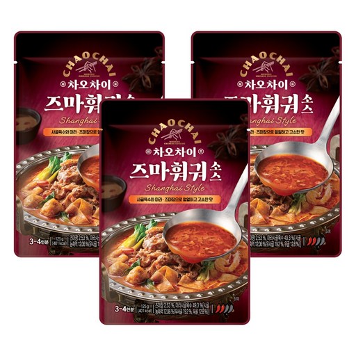 차오차이 즈마 훠궈 소스