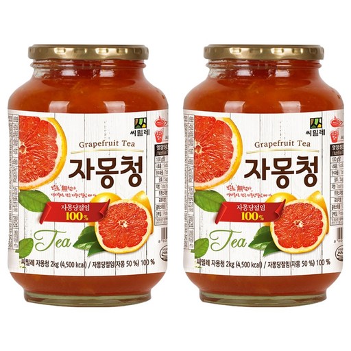 씨밀레 자몽청