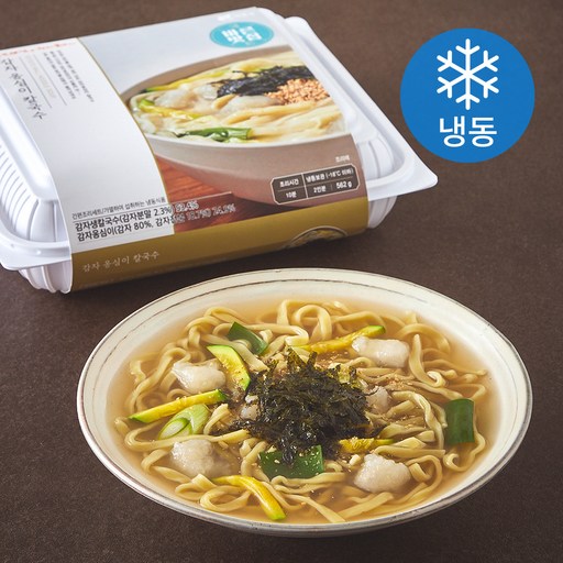 바른식 감자옹심이 칼국수 밀키트 2인분 (냉동)