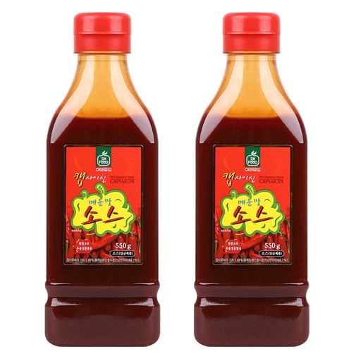 이엔푸드 캡사이신 매운맛 소스