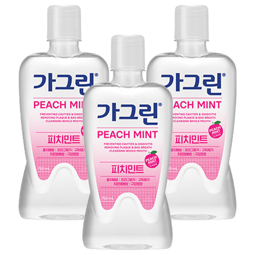가그린 피치민트 구강청결제
