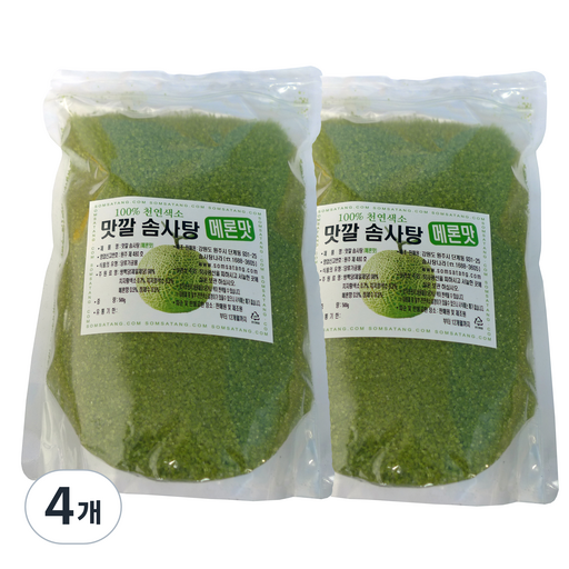 맛깔 설탕 솜사탕 전용 설탕 메론맛