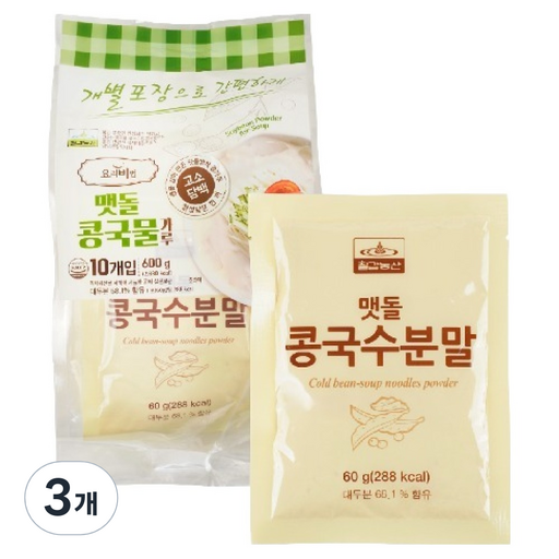 칠갑농산 맷돌 콩국물 가루 10p
