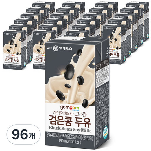 gomgom 고소한 검은콩 두유