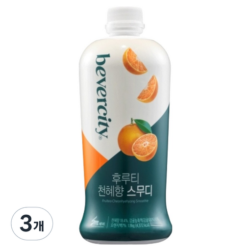 베버시티 세미 후르티 천혜향 스무디