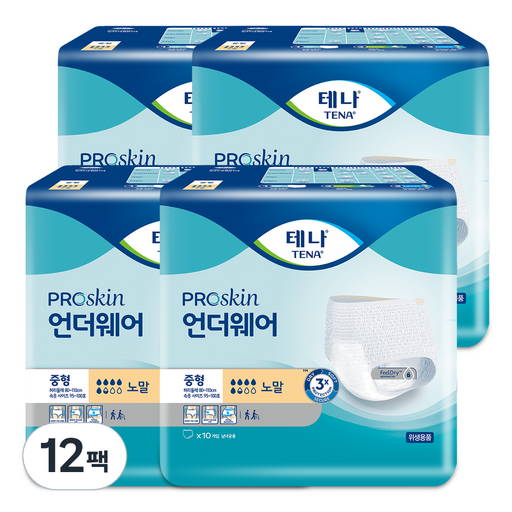 테나 남녀공용 언더웨어 노말 성인기저귀