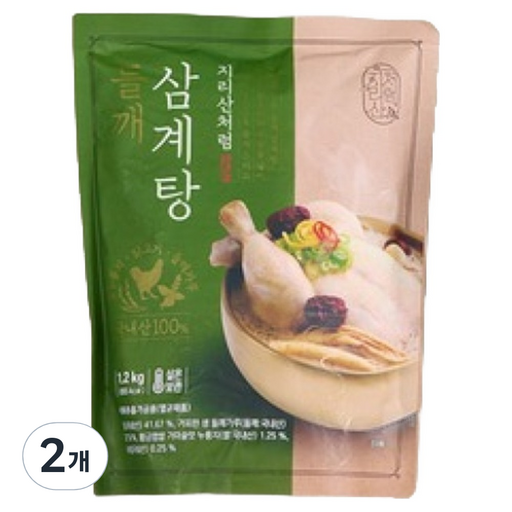 지리산처럼 들깨 삼계탕