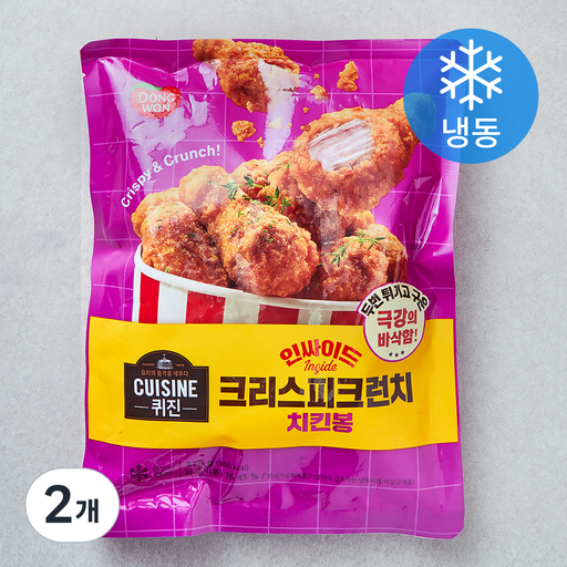 퀴진 인싸이드 크리스피크런치 치킨봉 (냉동)