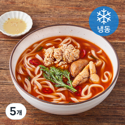 한반12 하니칼국수 더 칼칼한 알곤이 칼국수 (냉동)
