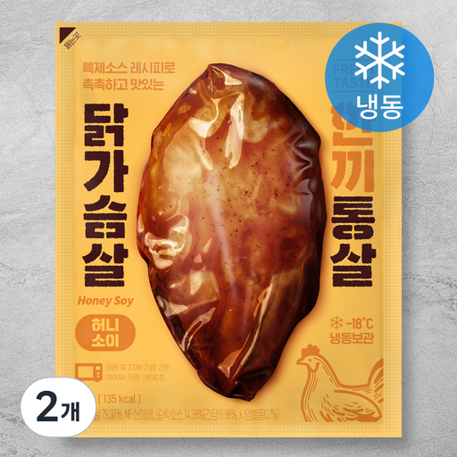 한끼통살 닭가슴살 허니소이 (냉동)