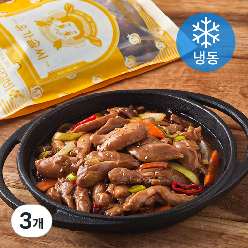 유가솜씨 아주라 간장 닭갈비 (냉동)