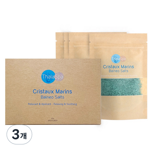 딸라스파 발네오 배쓰 솔트 60g x 4p