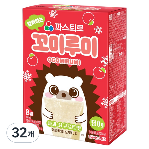 파스퇴르 얼려먹는 꼬미루미 사과 요구르트맛