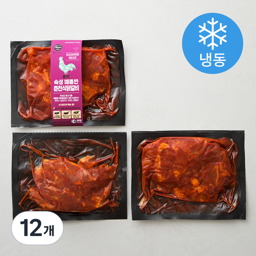 올반 숙성 춘천식 매콤닭갈비 (냉동)